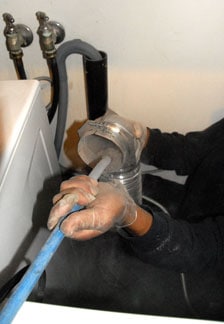 cleaning dryer duct