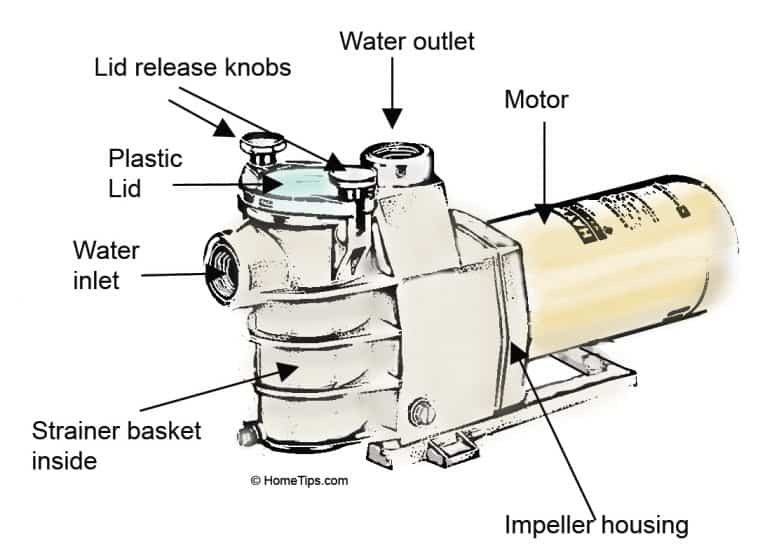 Swimming Pool Pump Diagram