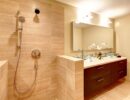stone shower wall hanging cabinets